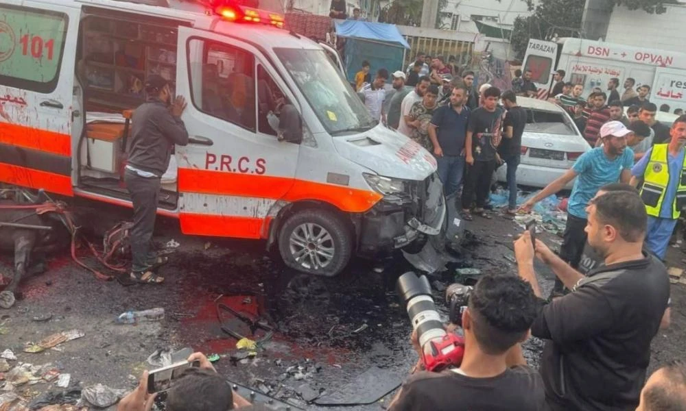 Χαμάς: Τουλάχιστον 13 νεκροί από ισραηλινό πλήγμα στο νοσοκομείο αλ Σίφα στη Γάζα